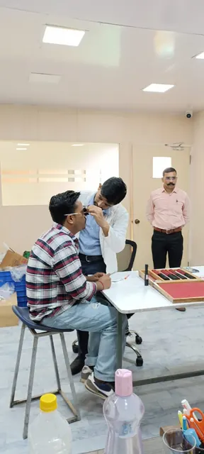 A Netram Eye Foundation eye camp